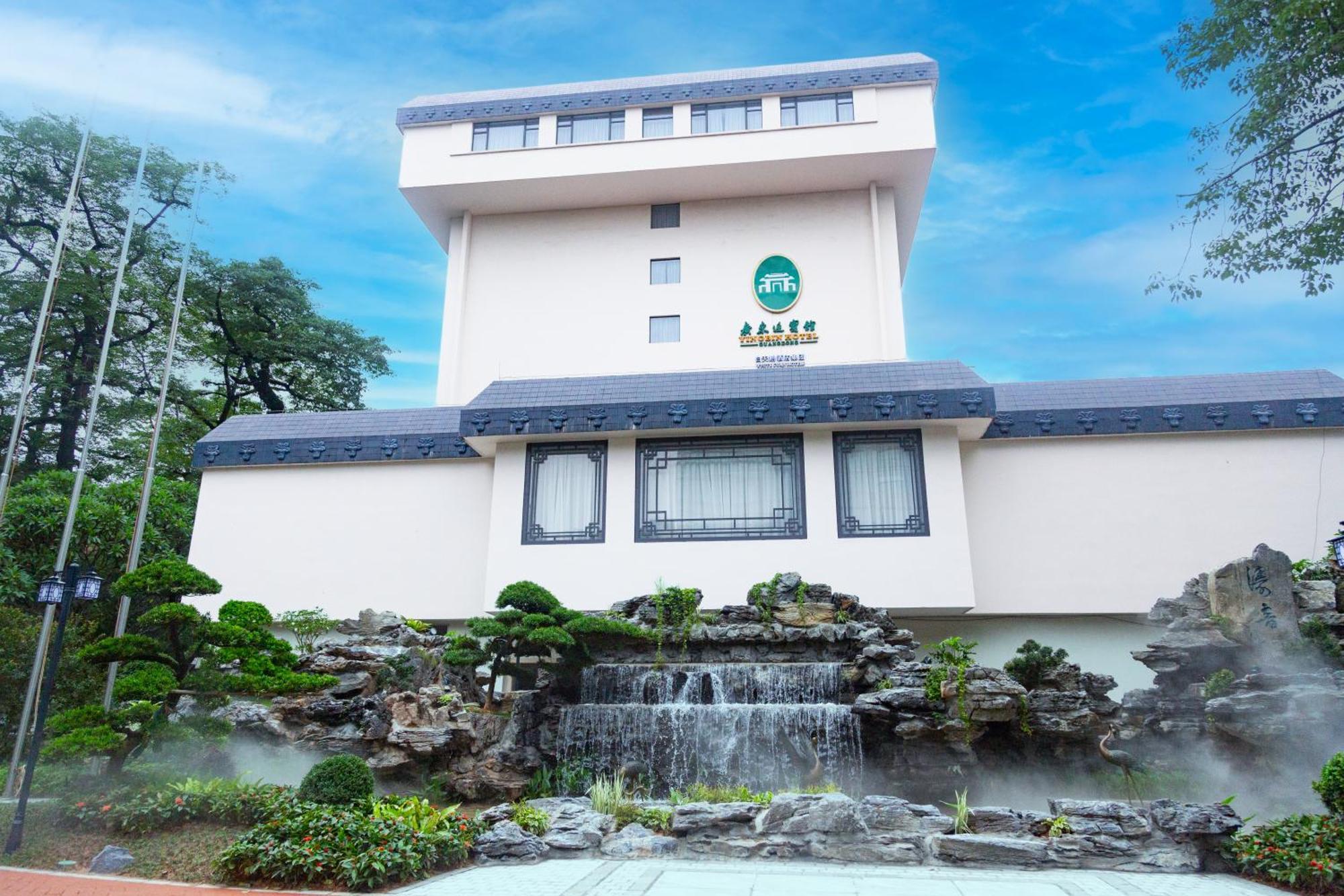 Guangdong Yingbin Hotel-Free Canton Fair Shuttle Bus Exterior foto