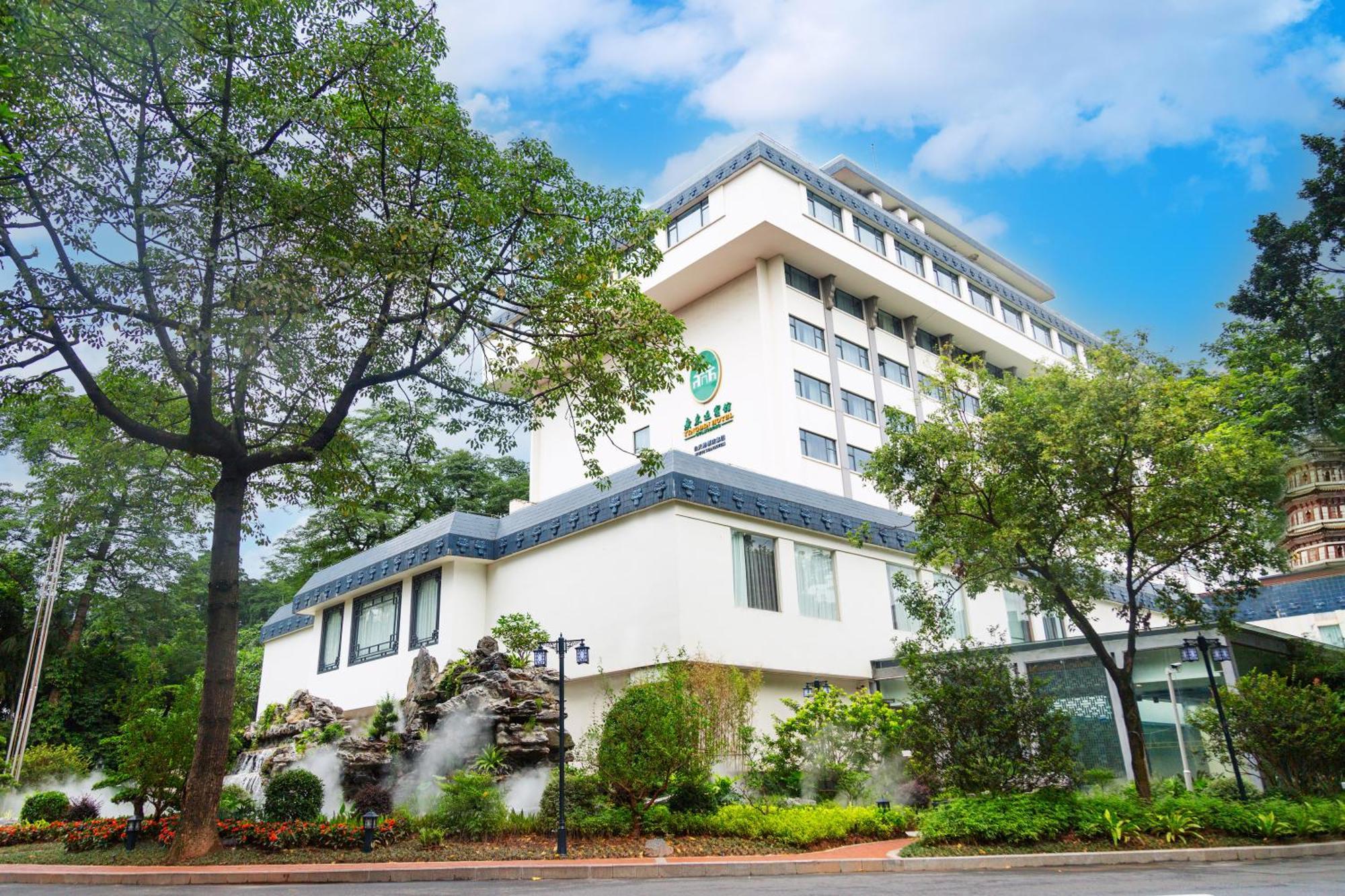 Guangdong Yingbin Hotel-Free Canton Fair Shuttle Bus Exterior foto
