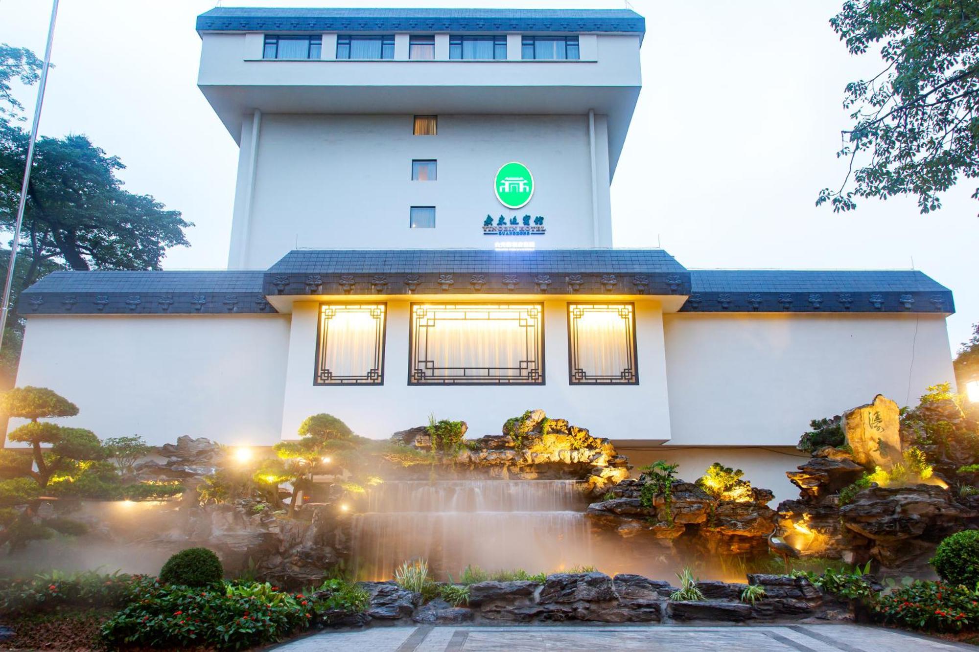 Guangdong Yingbin Hotel-Free Canton Fair Shuttle Bus Exterior foto
