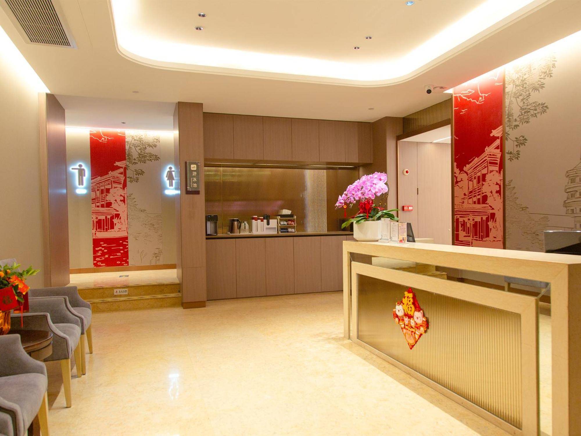 Guangdong Yingbin Hotel-Free Canton Fair Shuttle Bus Exterior foto